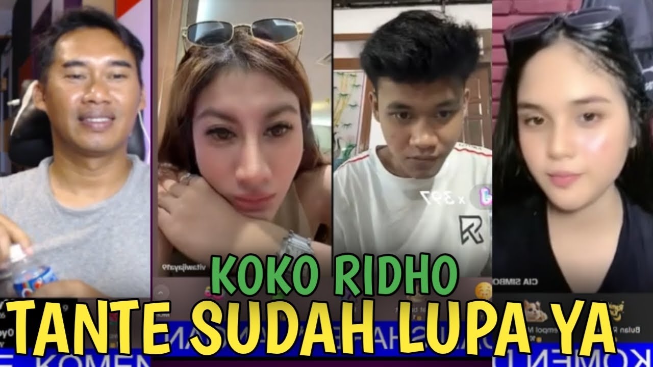 Ridho, Tante sudah lupa ya
