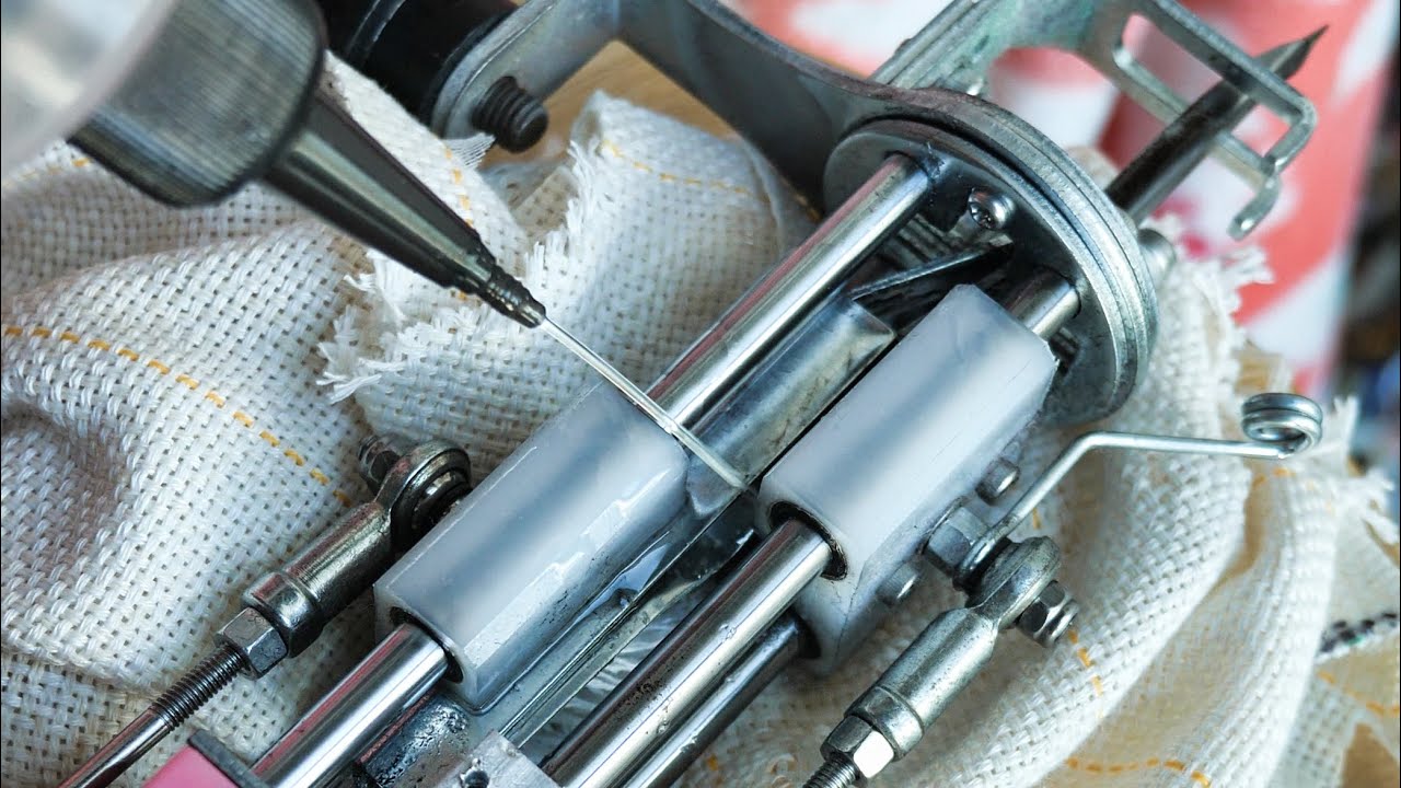 Cleaning a Tufting Gun (ASMR)