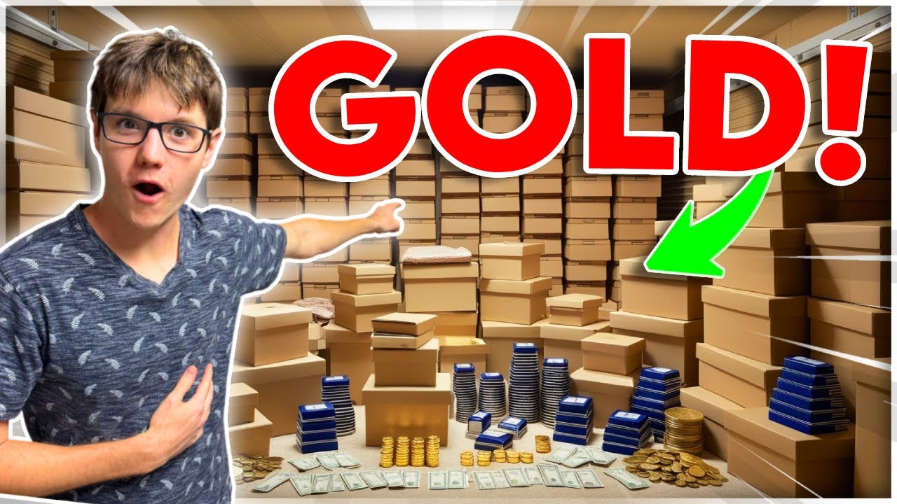 I Bought A RICH SHOPAHOLICS Abandoned Storage Unit!! GOLD & MONEY!!