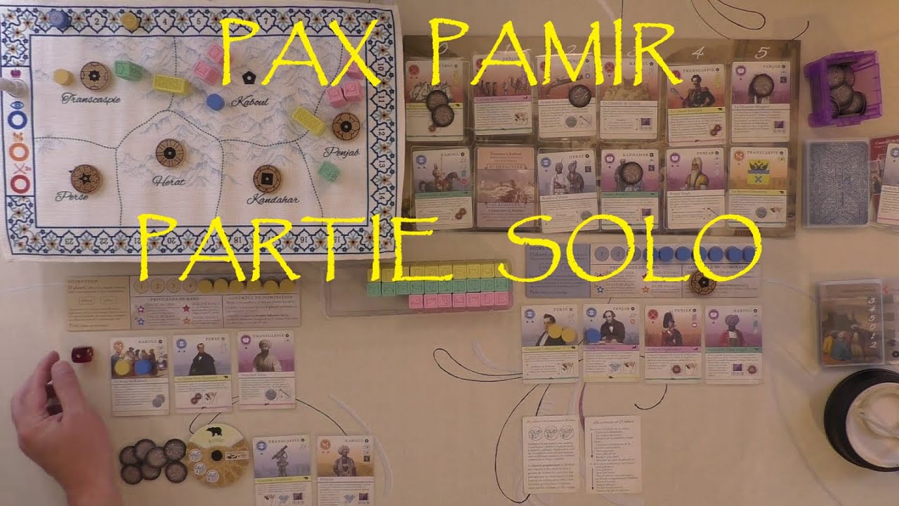 [FR] PAX PAMIR (2e Edition) - Partie Solo