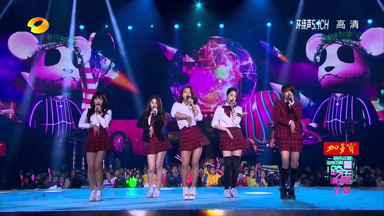 131231 f(x) - Rum Pum Pum Pum @ 湖南衛視跨年演唱會