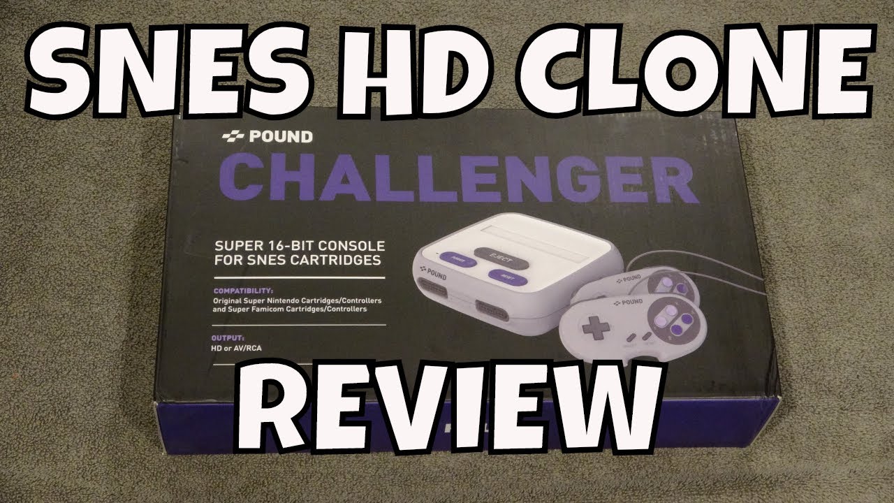 Обзор клона Pound Challenger SNES HD