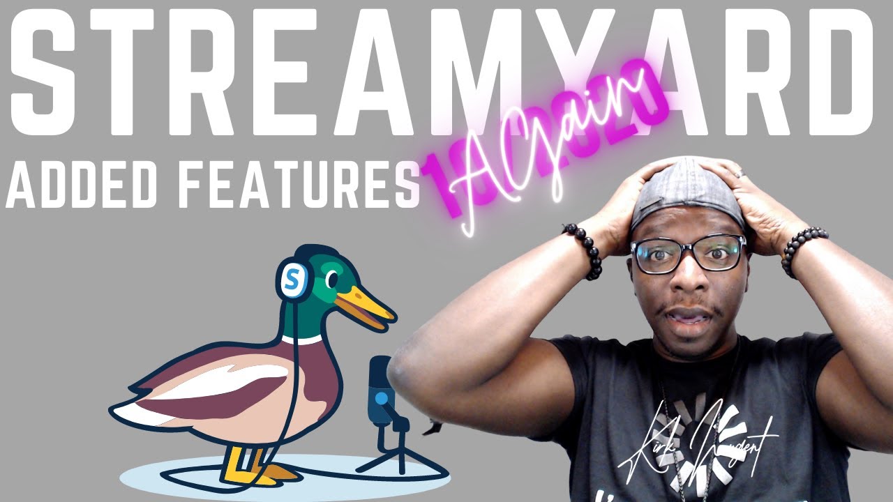 STREAMYARD MAJOR SOUND UPDATE PLUS 2 OTHER NEW FEATURES | In depth review of new features plus Tips