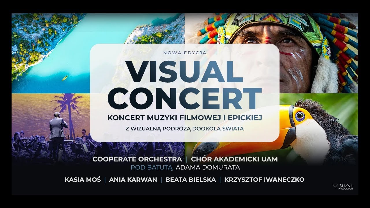 Visual concert koncert muzyki filmowej i epickiej. Spodek 08.03.2023