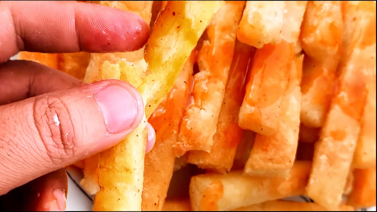 Рецепты хрустящей и вкусной жареной картошки: всего 2 картофелины!!!