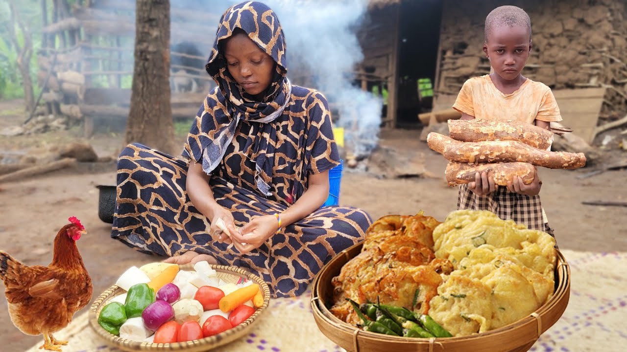 Ramadan Iftar in the Village 🌙 | Traditional African Cooking on Firewood 🍲🔥