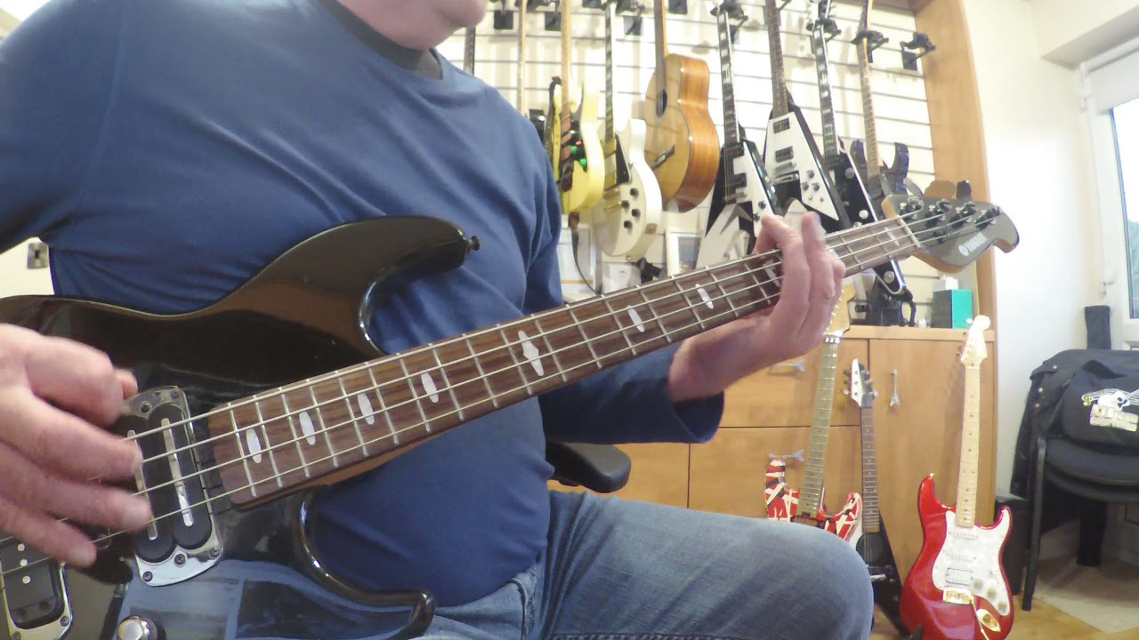 The Stranglers Peaches Bass Cover