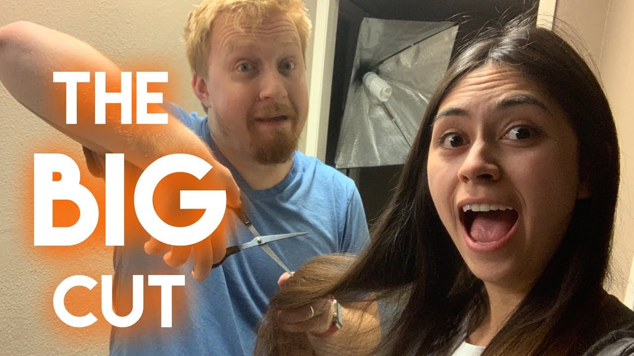 HUSBAND CUTS WIFE'S HAIR *cringe* -THE ERICKSONS
