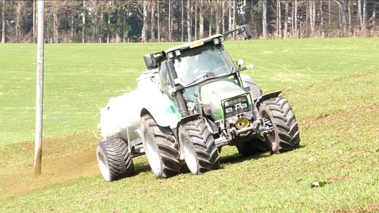 Güllen mit  Agrotron  K 120