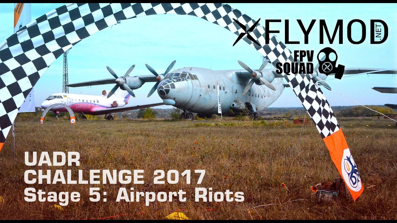 UADR Challenge Stage 5: Airport Riots финал чемпионата Украины по дрон рейсингу в г. Кропивницкий
