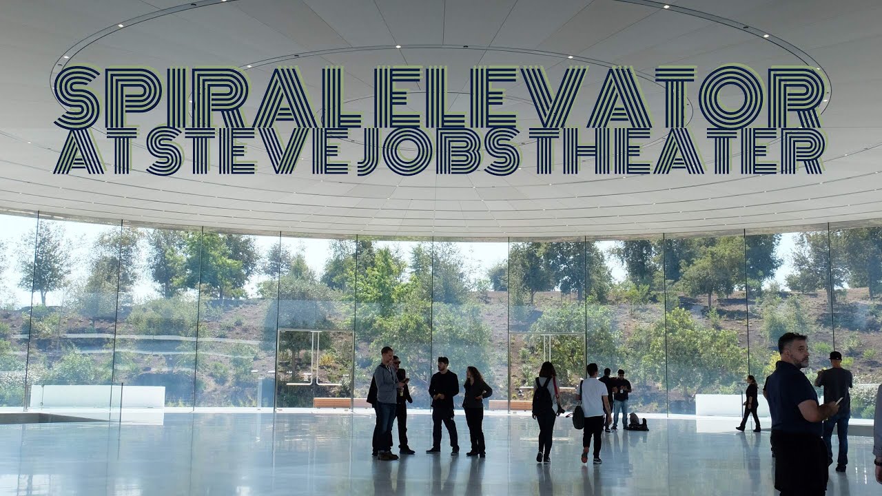 Spiral Elevator at Steve Jobs Theater, Apple Park