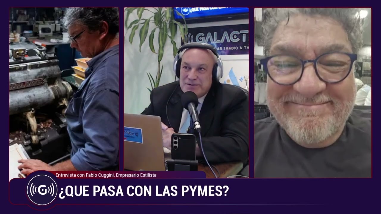 ¿Qué Pasa con las PYMES? -Entrevista con Fabio Cuggini, Empresario Estilista