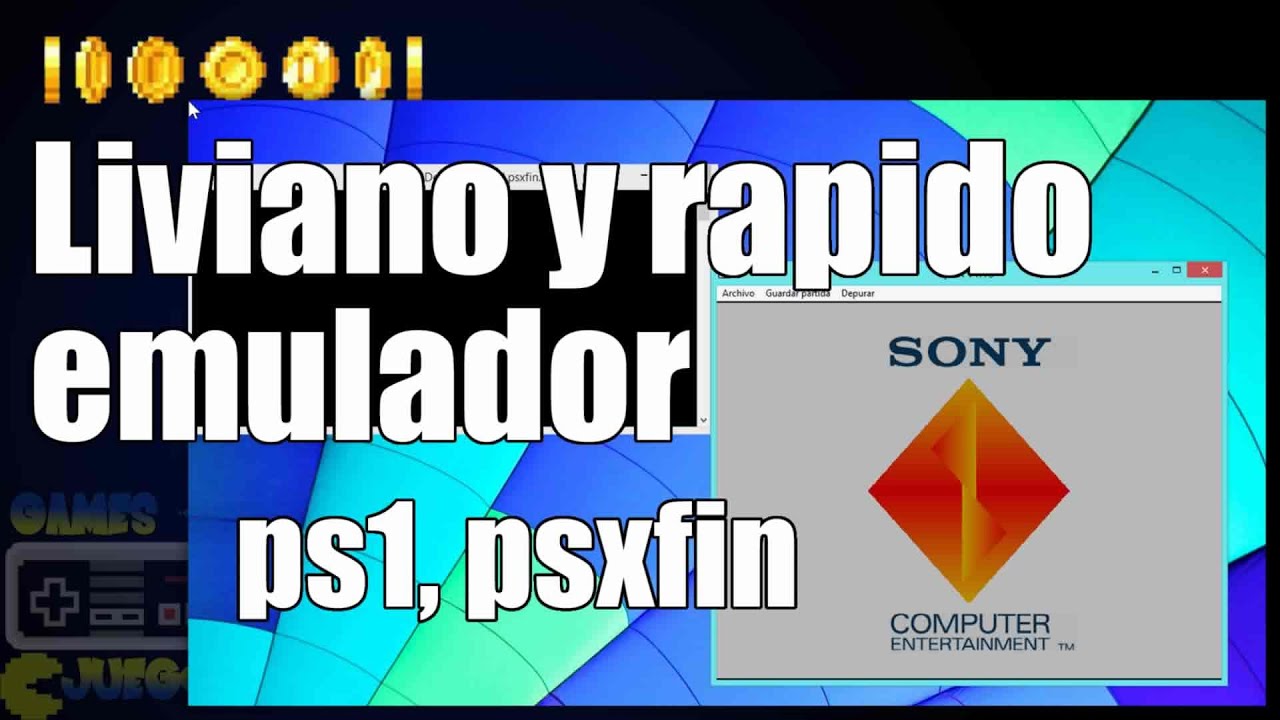 Emulador de ps1 rapido, liviano y poderoso psxfin