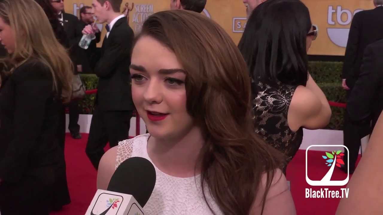 Game of Thrones Maisie Williams on Season 4 developments at SAG Awards