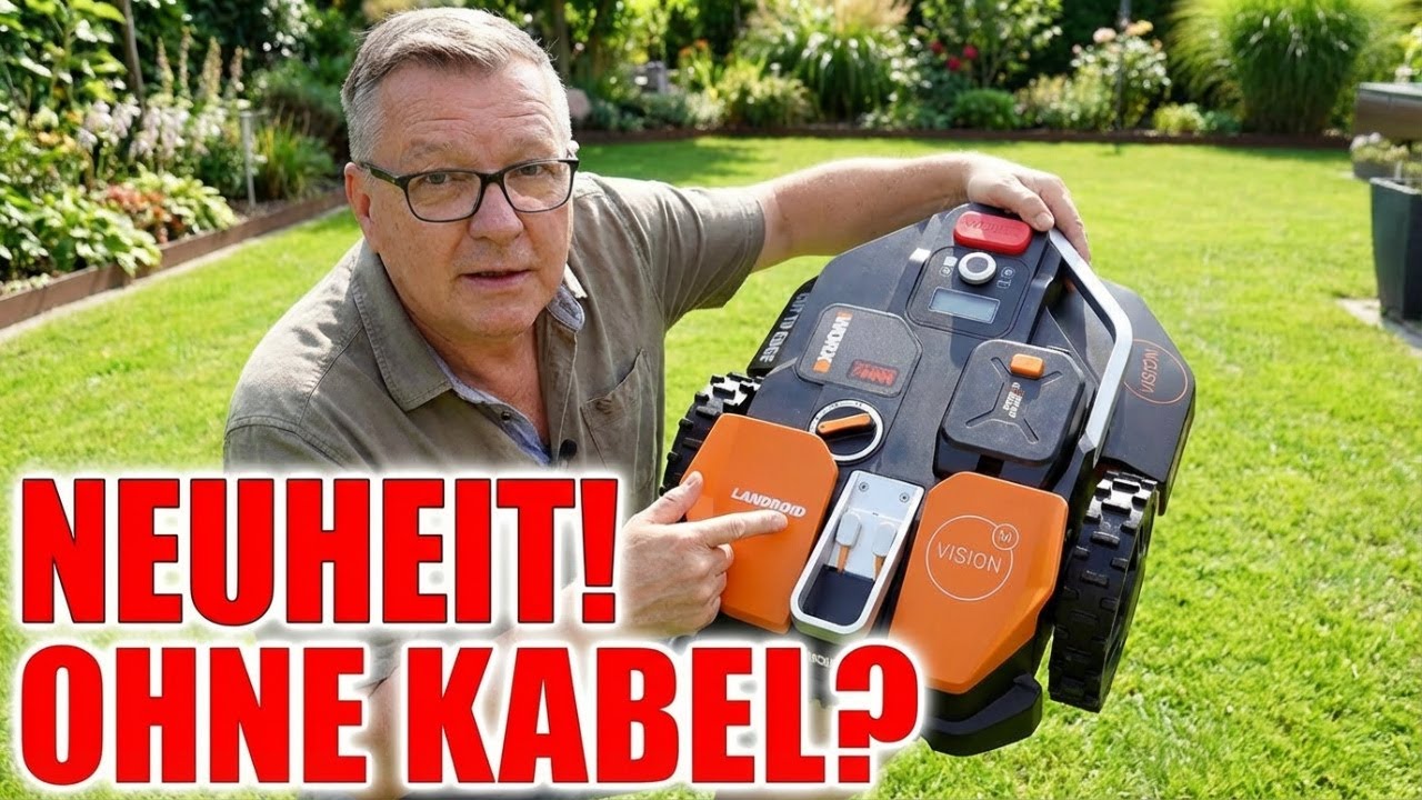 Worx Landroid VISION - Erste Schritte - Unboxing - Einstellungen | Verbrauchertest-TV