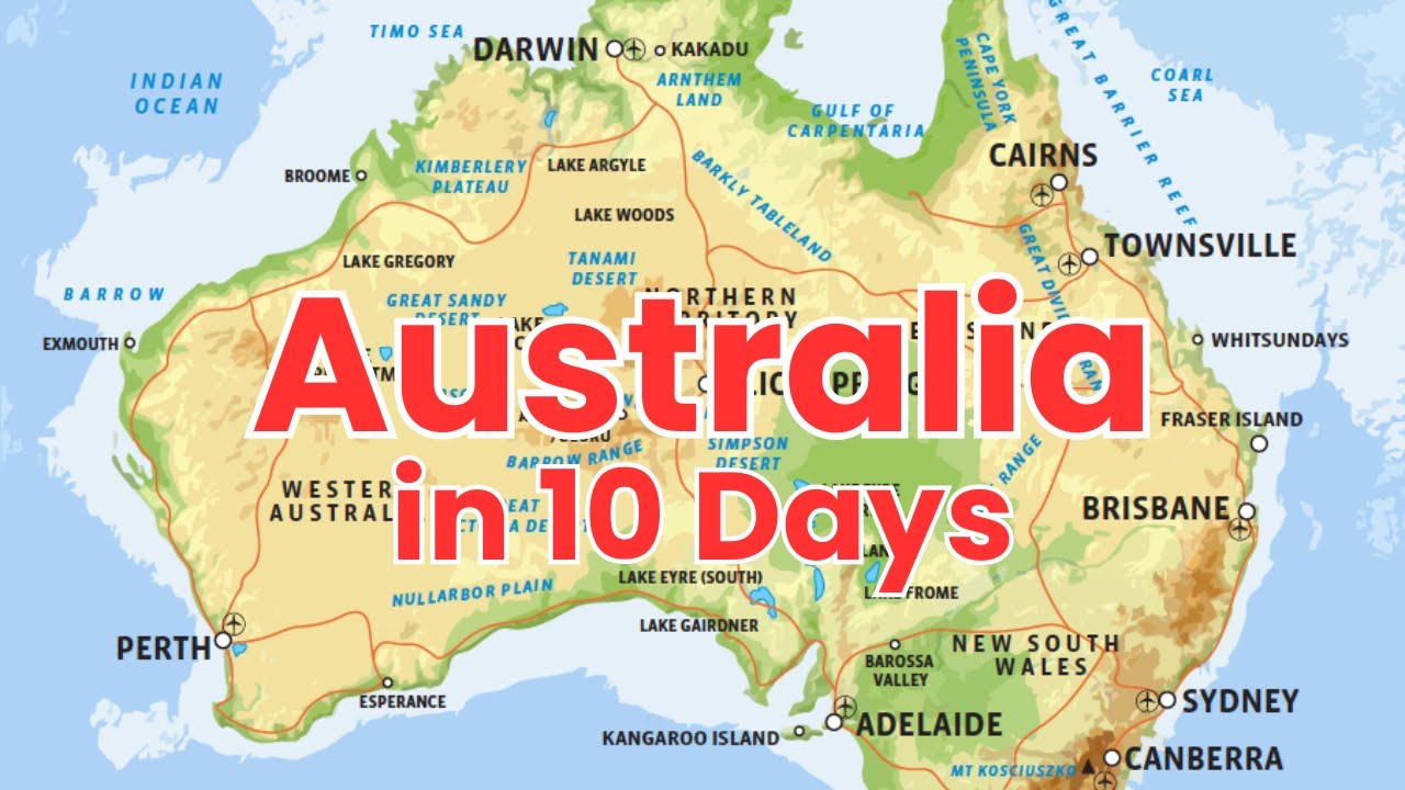Best Australia Travel Itinerary in 10 Days (For First Time Visitors)
