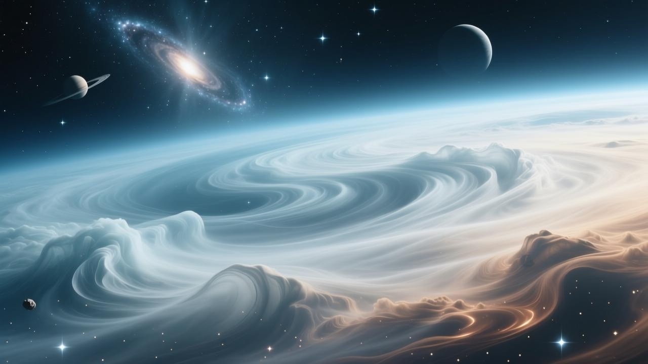 When Your Thoughts Feel Loud After Dark, This Deep Space Quiet Creates Real Breathing Room