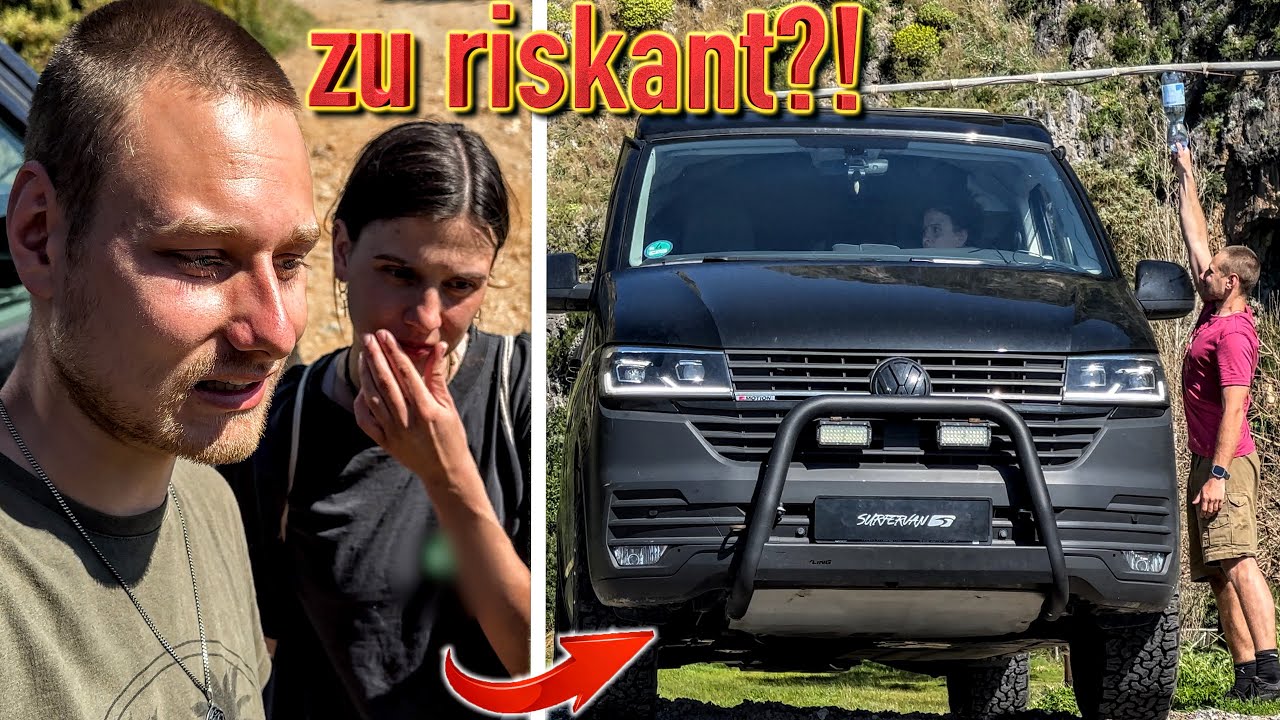 Wir riskieren zu viel.. 🤐 (Ob das gut geht?!) - Italien Vanlife im Camper Van