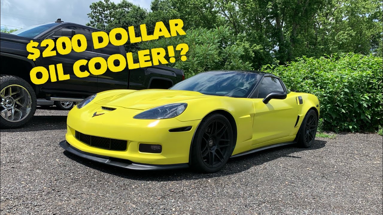 Установка масляного радиатора Corvette C6 всего за 200 долларов!