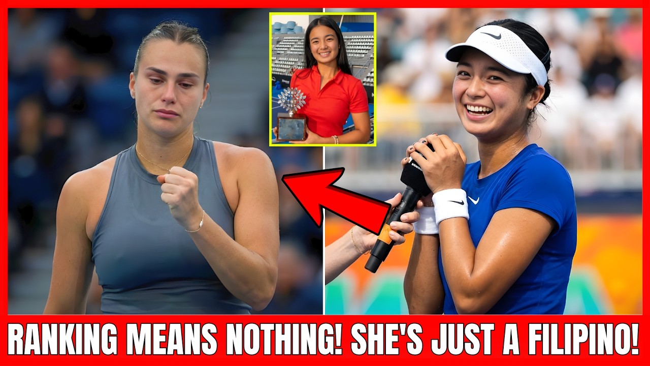 RIVALS IN PANIC After Alex Eala SURGES to World No 32 After Dubai Championship — THIS IS HUGE!