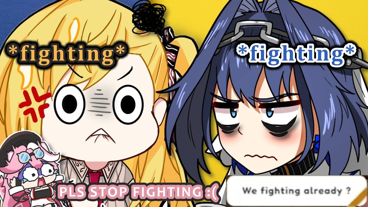 Kaela and Kronii just can't catch a break from fighting each other [Hololive ID | Hololive EN]
