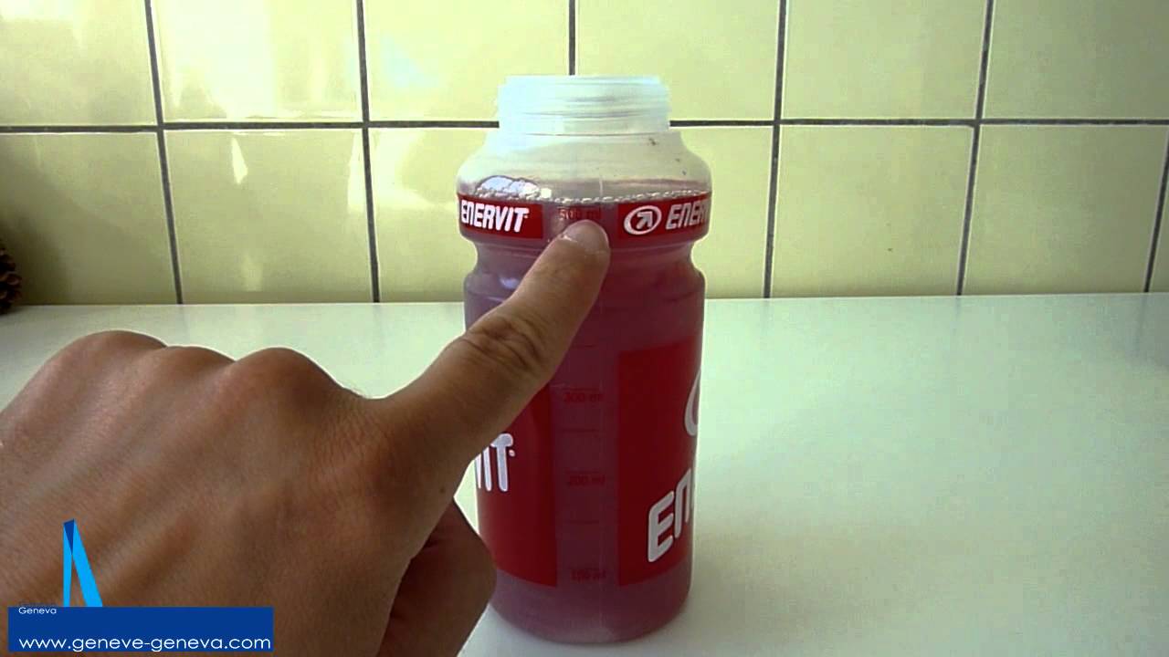 Preparer sa propre boisson isotonique (au jus de raisin)