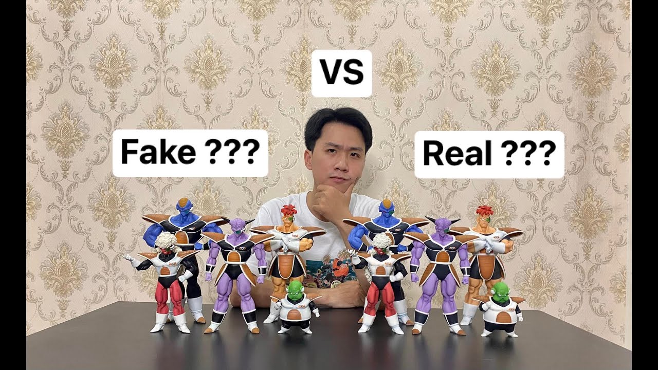 So Sánh Figure: Ginyu Force Ichiban Kuji Vs Ginyu Force Bootleg
