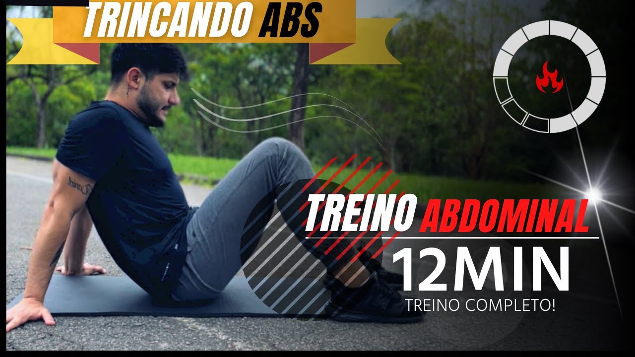 Treino ABDOMINAL INTENSO🔥 | HIIT | INICIANTES | ABS completo | 12 MINUTOS