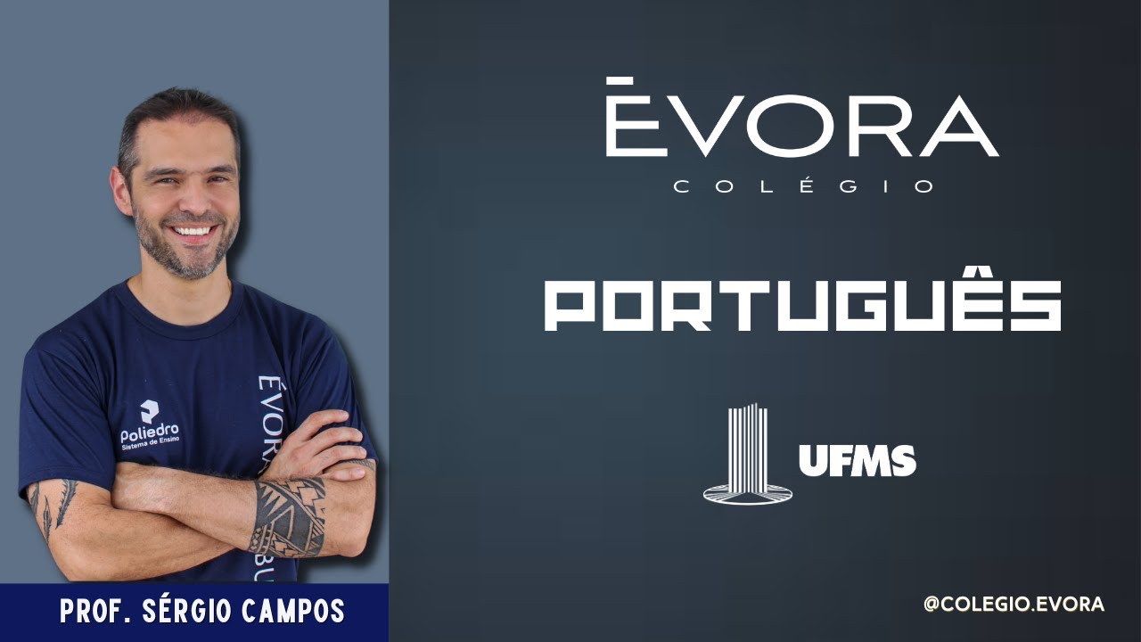 Revisão UFMS 2025/2026 - Português  - Prof. Sérgio Campos