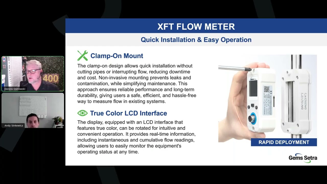 XFT Advantage: Clamp-On Flow Measurement Made Easy