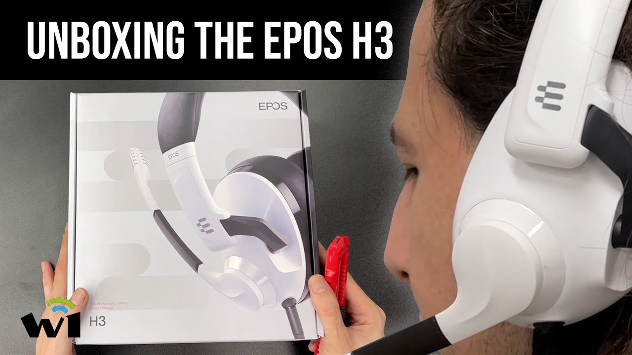 Unboxing the EPOS H3 Closed Acoustic Gaming Headset