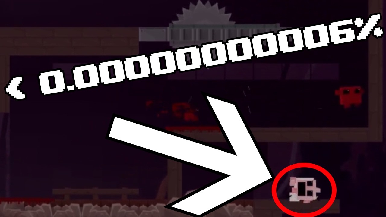 Объяснение идеального скоростного прохождения игры Super Meat Boy.