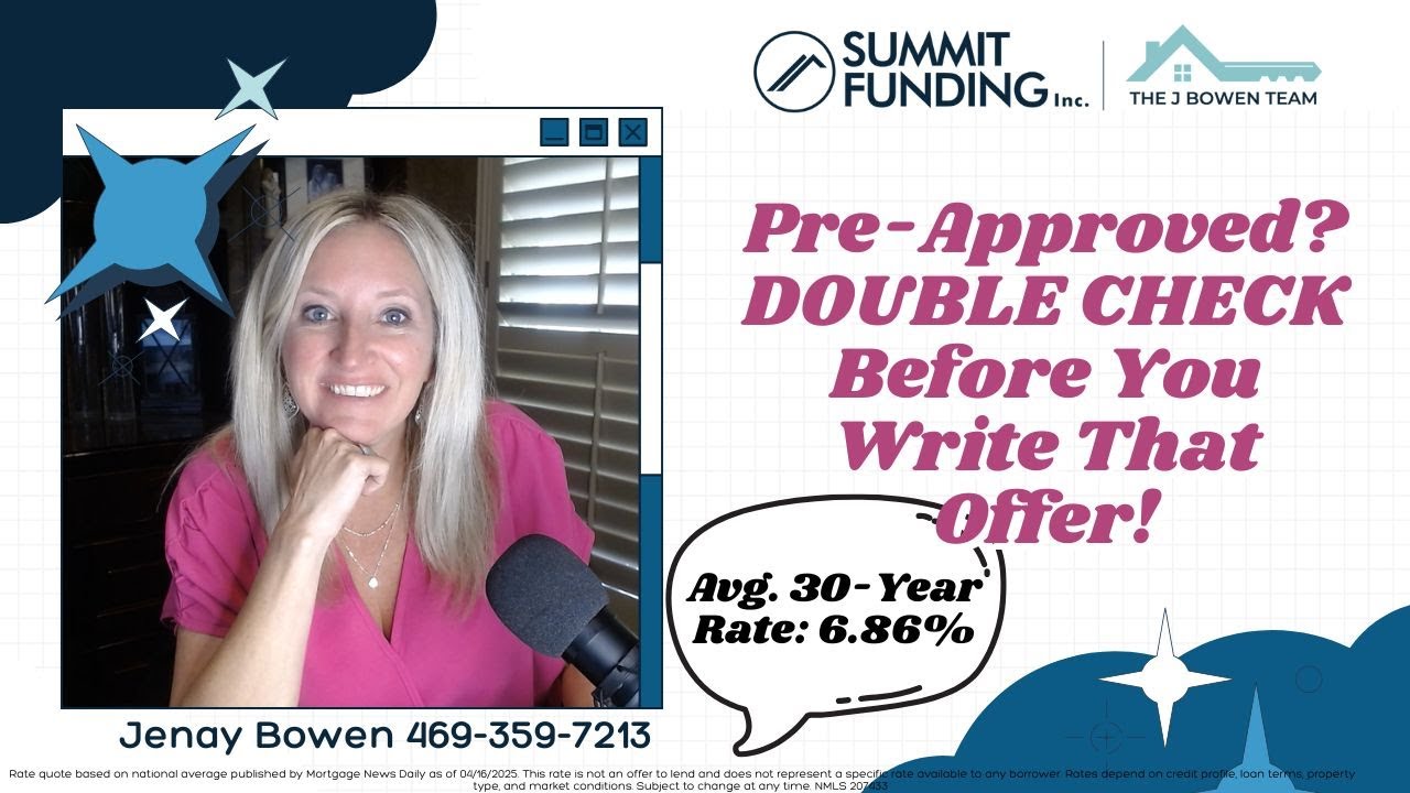 Pre-Approved? DOUBLE CHECK Before You Write That Offer! (Rates Just Shifted)