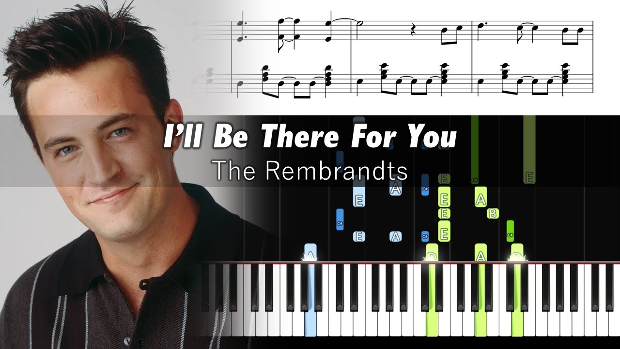 I'll Be There For You (Friends Theme) in 4 Levels of Piano