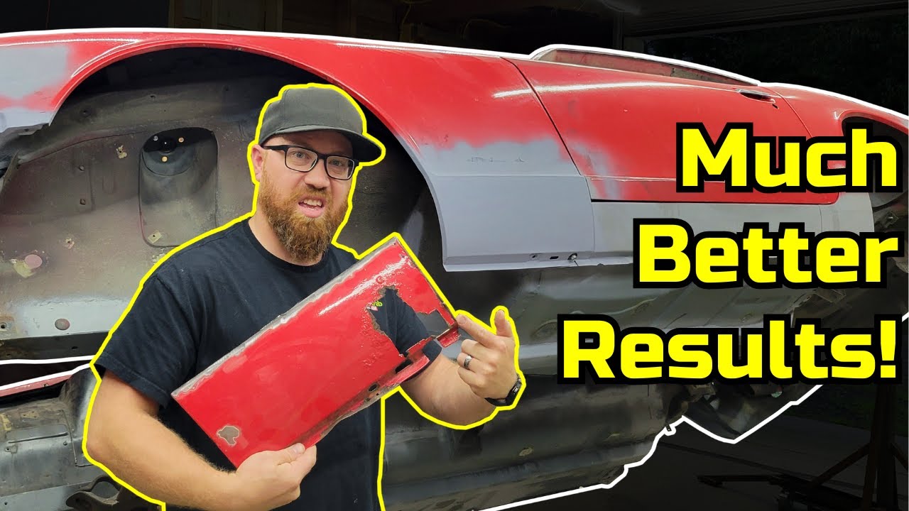 Second Fender Rust Repair On The 280z Goes A Lot Better!