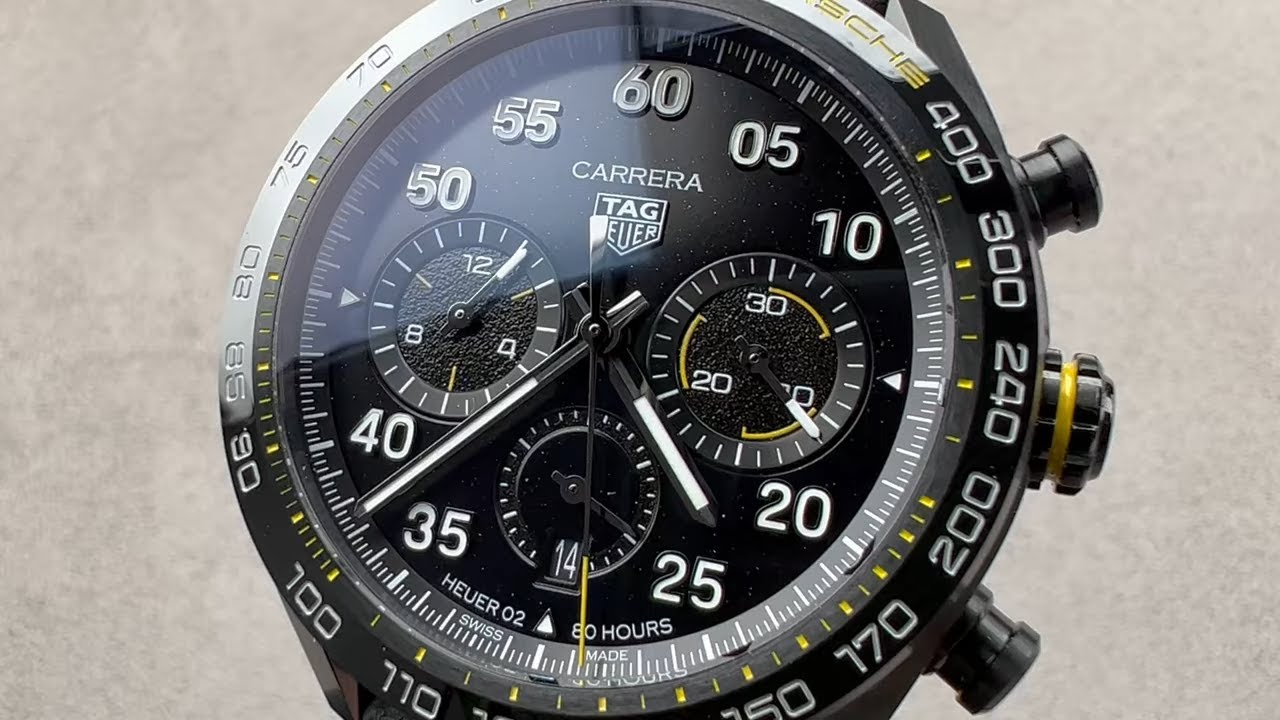 TAG Heuer Carrera Porsche Limited Edition CBN2A1H.FC6512 TAG Heuer Watch Review