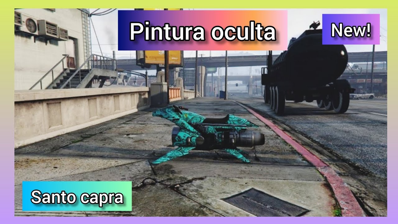 pintura oculta SANTO CAPRA opresor mk2 gta v online /ambas consolas/ fácil y rápido