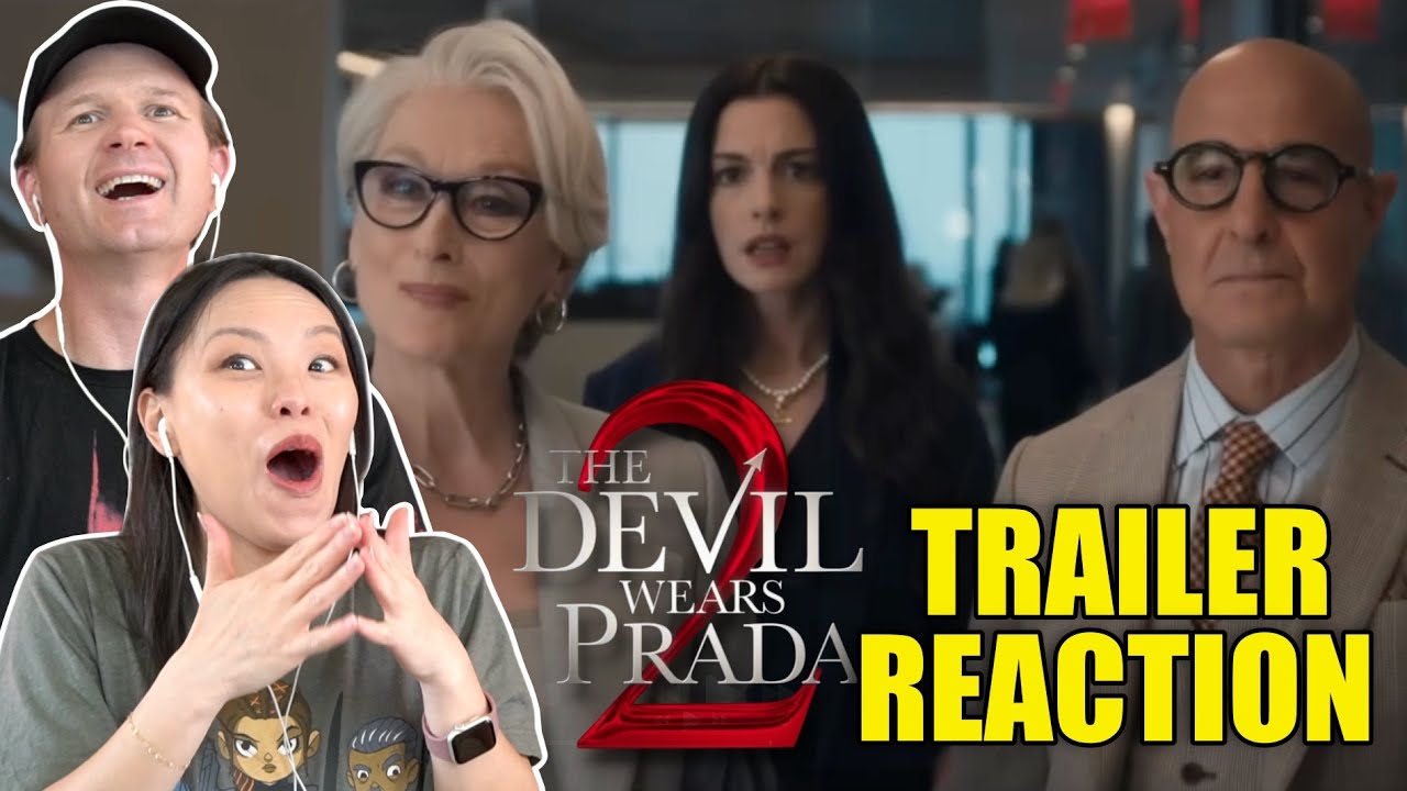 Официальный трейлер фильма «Дьявол носит Prada 2» | Реакция и обзор | Мерил Стрип | Энн Хэтэуэй