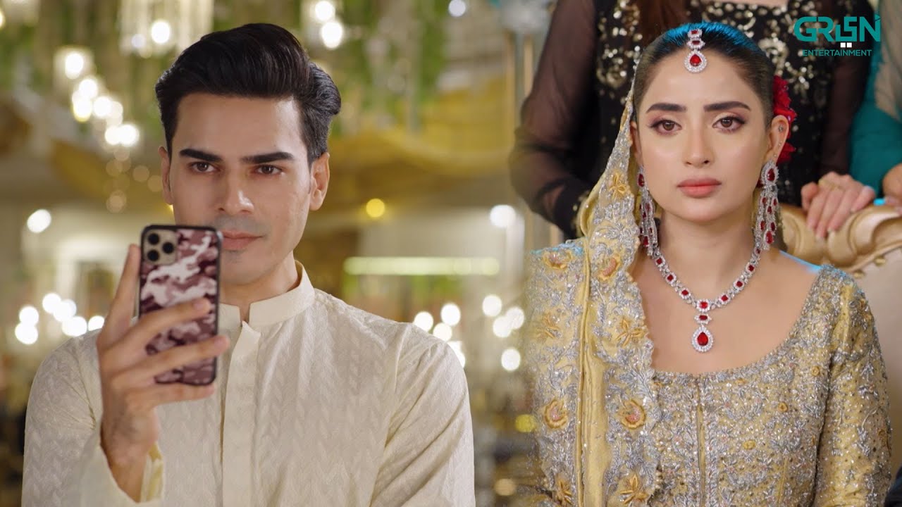 Khawar Ne Ainy Ki Video Viral Kardi..! #faaslay #sabooraly #aliansari #shortvideos #greentvdramas