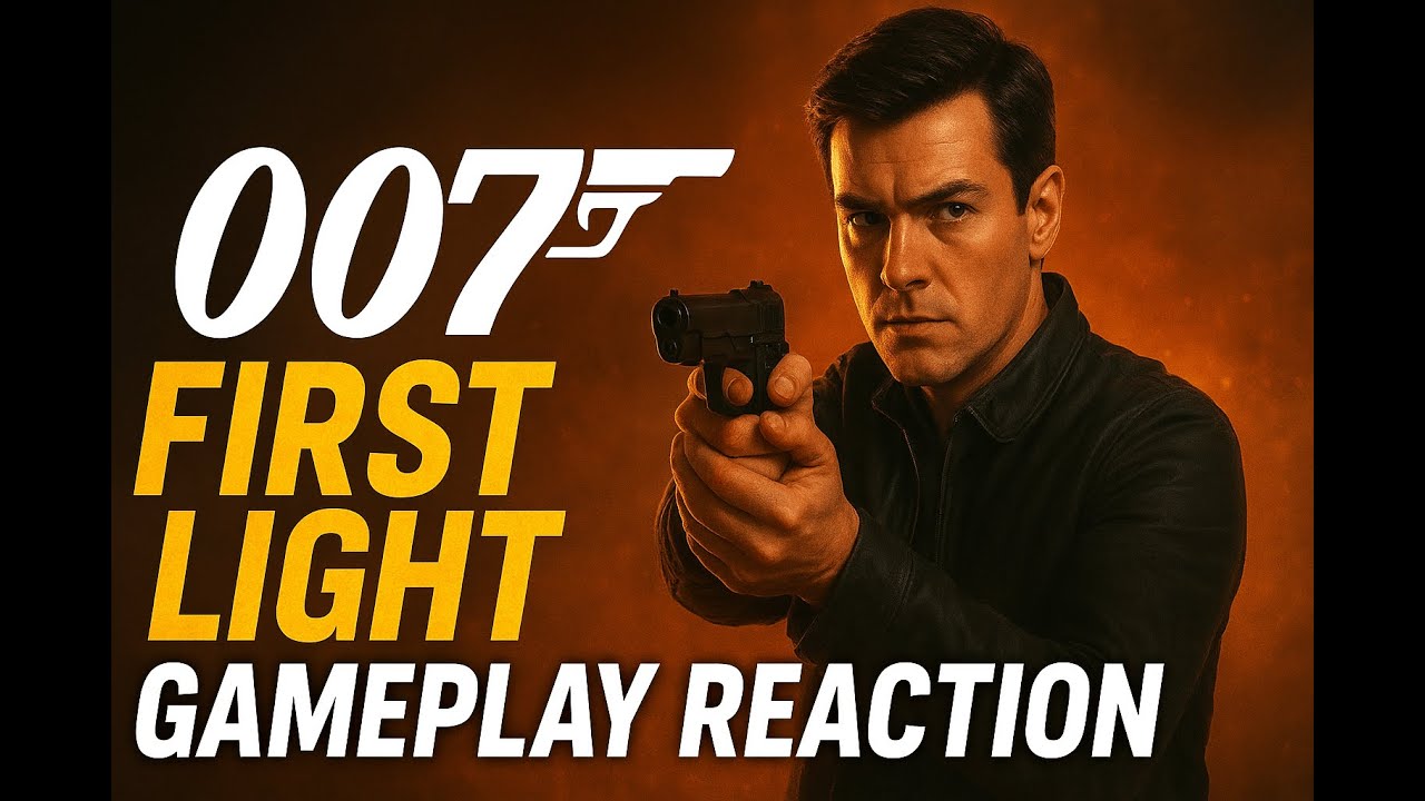 Reacting LIVE to 007: First Light Gameplay Reveal | Gadgets, Action & First Mission! #007firstlight