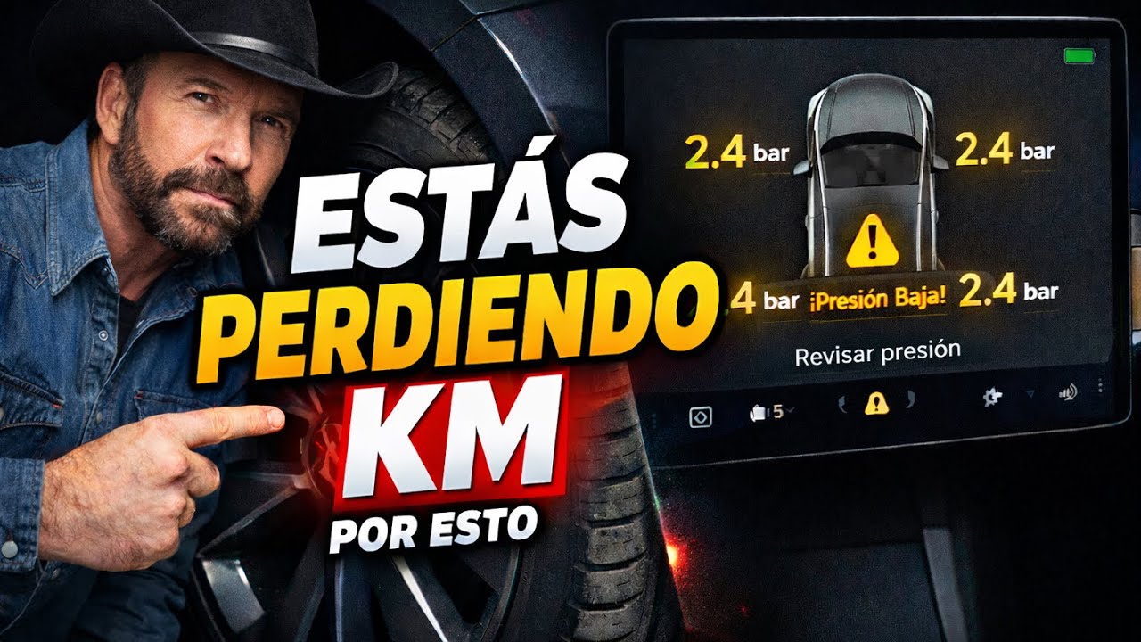 👉 El Error de Presión que Te Hace Perder KM en tu Tesla