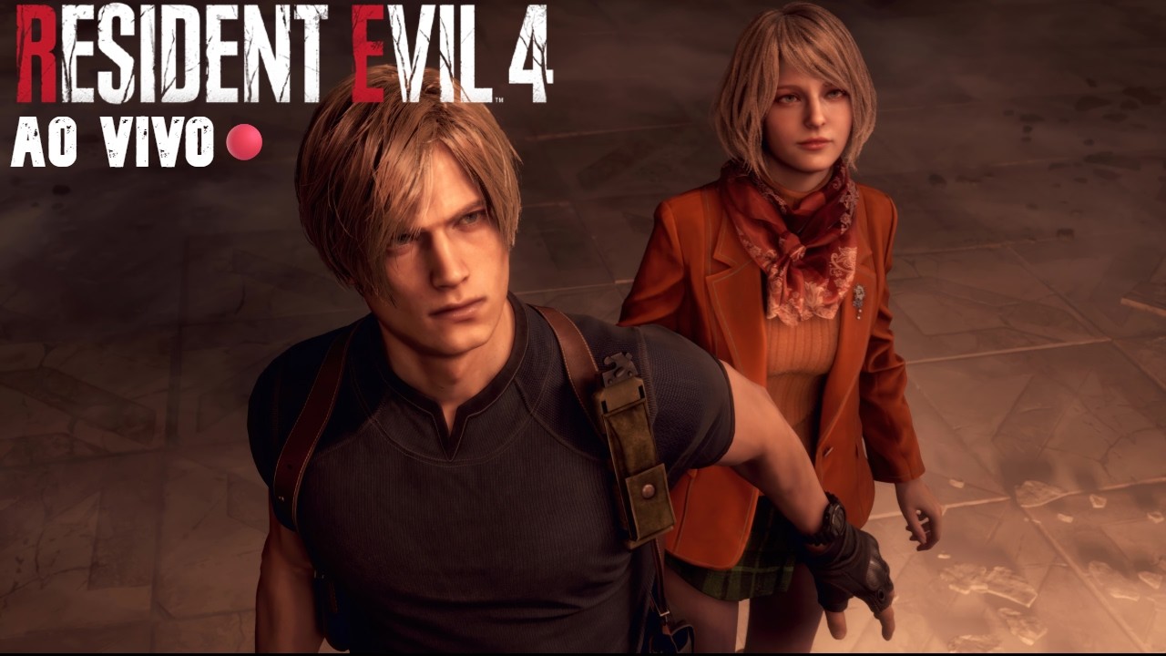 LIVE 🔴 - Começando a área do castelo! - Resident Evil 4 Remake