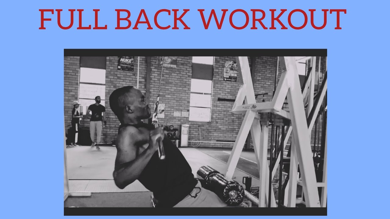 FULL BACK WORKOUT 🔥[Build a back that speaks power]🏋‍♂️