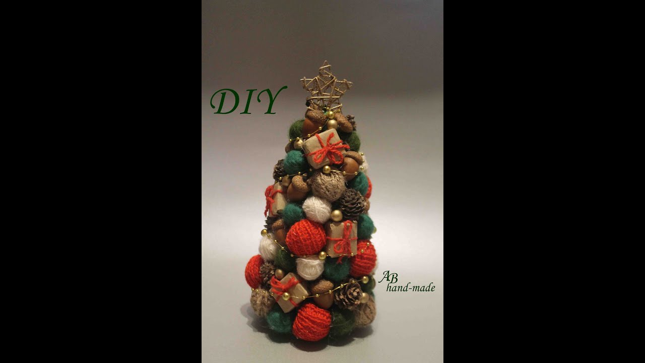 Елочка своими руками./DIY:Сhristmas tree.