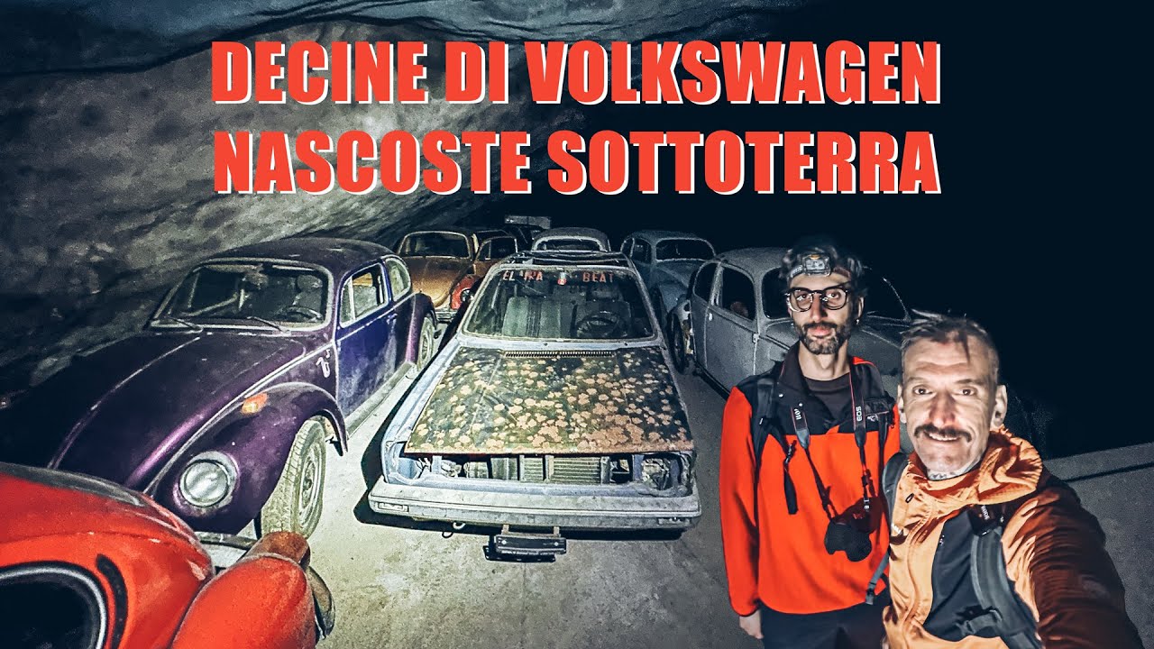 Vecchie Volkswagen nascoste in una miniera abbandonata, come ci sono finite?