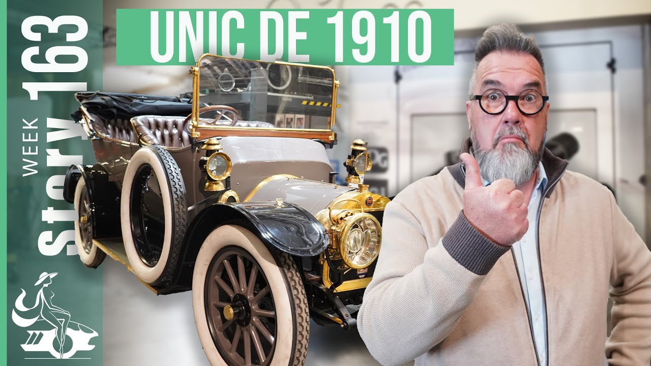 LA UNIC DE 1910 QUITTE L'ATELIER (WS 163)