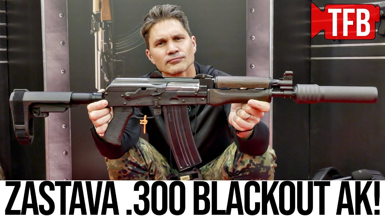 A 300 Blackout AK is Coming from Zastava! The M85 .300BLK | SHOT Show 2026