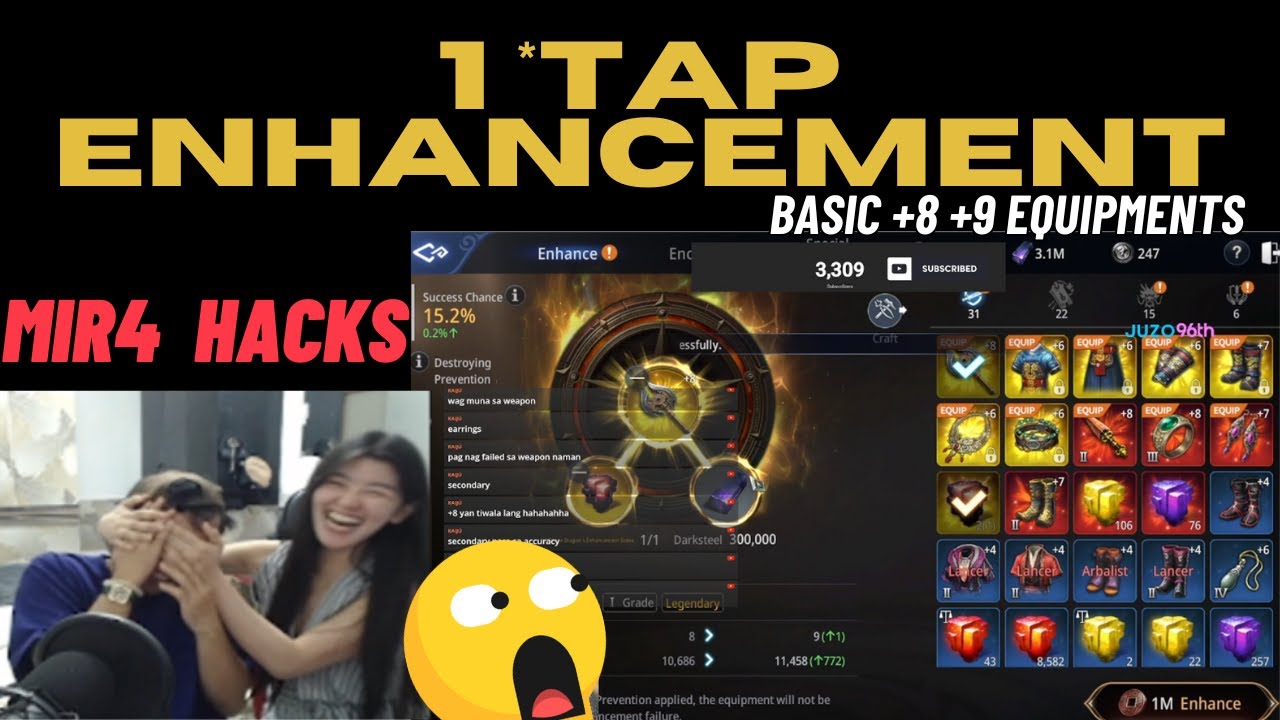 MIR4 : EASY TIPS & HACKS TO ENHANCE LEGENDARY WEAPON / EQUIPMENT TO +8 +9 | TAGALOG | 2024