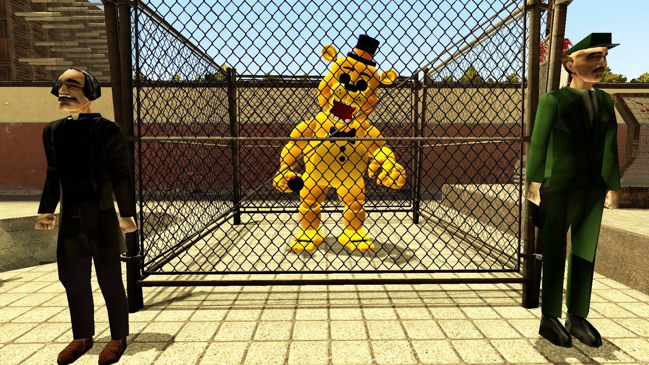 FNAF Security Breach: All Animatronics LOCKED UP in Prison!