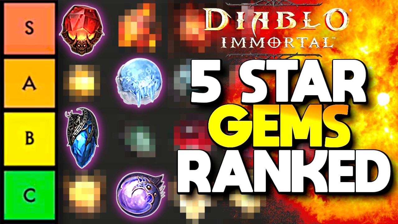 These are the BEST & WORST 5 Star Legendary Gems in Diablo Immortal